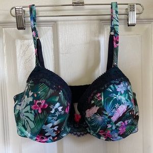 Tropical Floral Bra